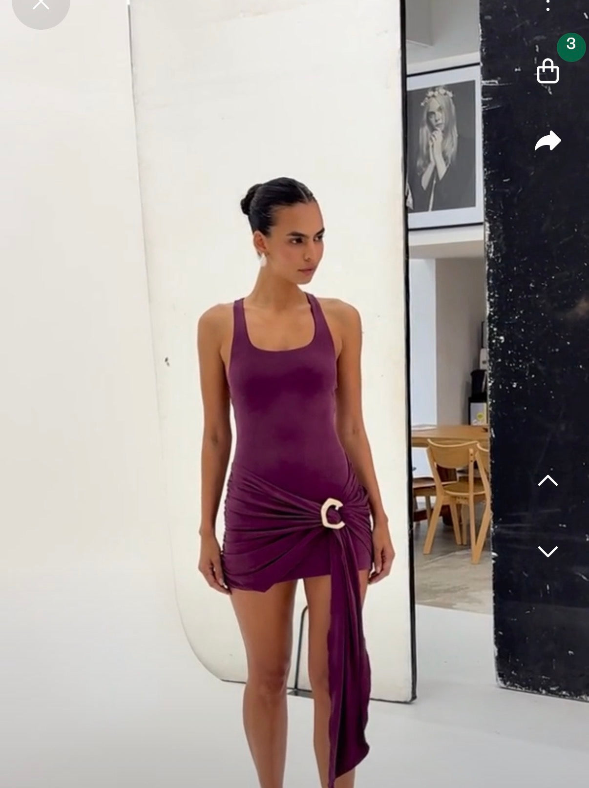 Billy tank mini dress by Benni available for hire in Tanilba bay , NSW