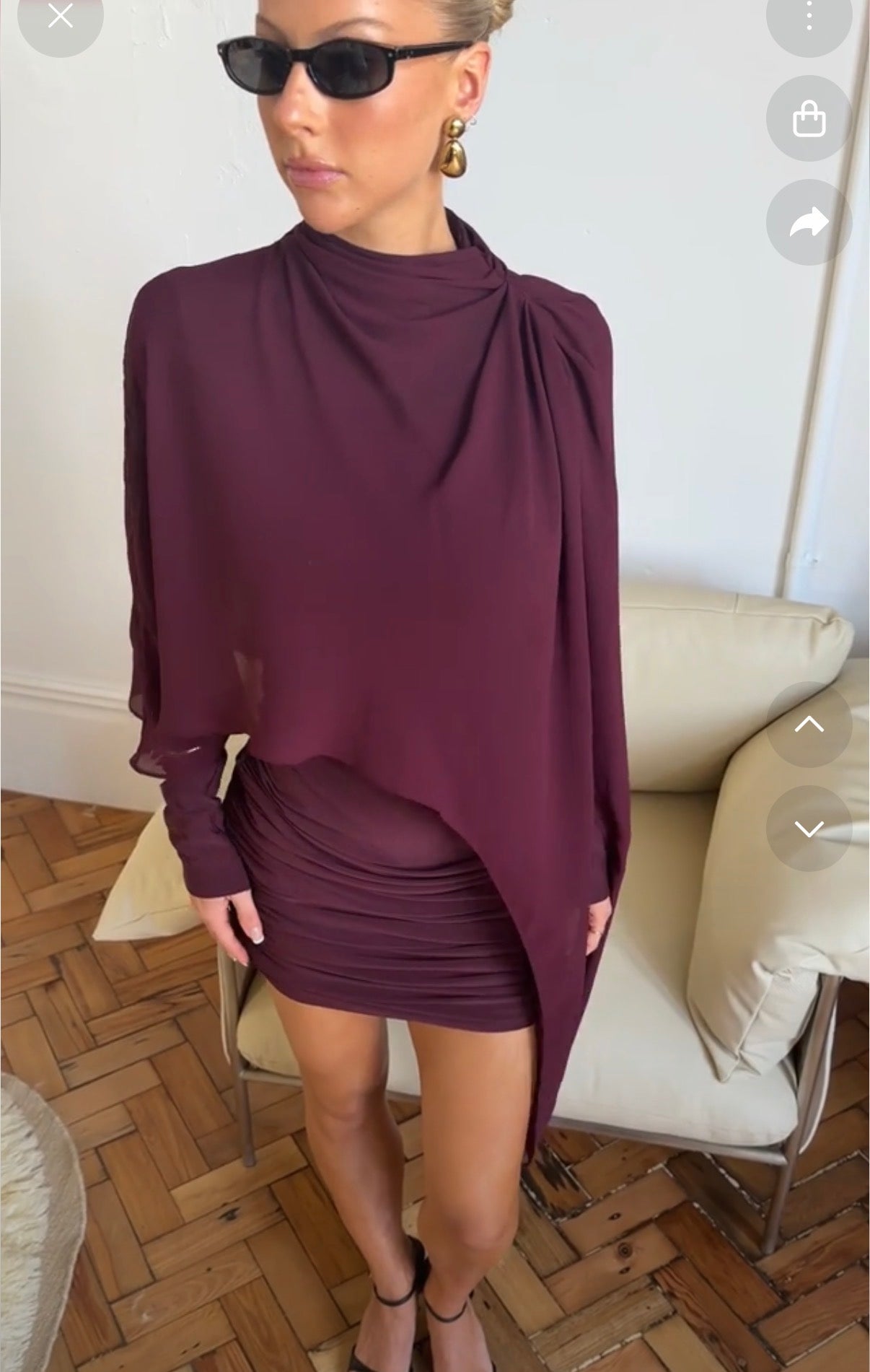 Silas mini dress by Benni available for hire in Tanilba bay , NSW