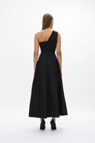 Rachel Gilbert Banksia Dress Black 2/AU10 by Rachel Gilbert available for hire in Hampton East, VIC