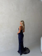 Delilah Maxi in Navy by CHA Collective available for hire in Gold Coast, QLD