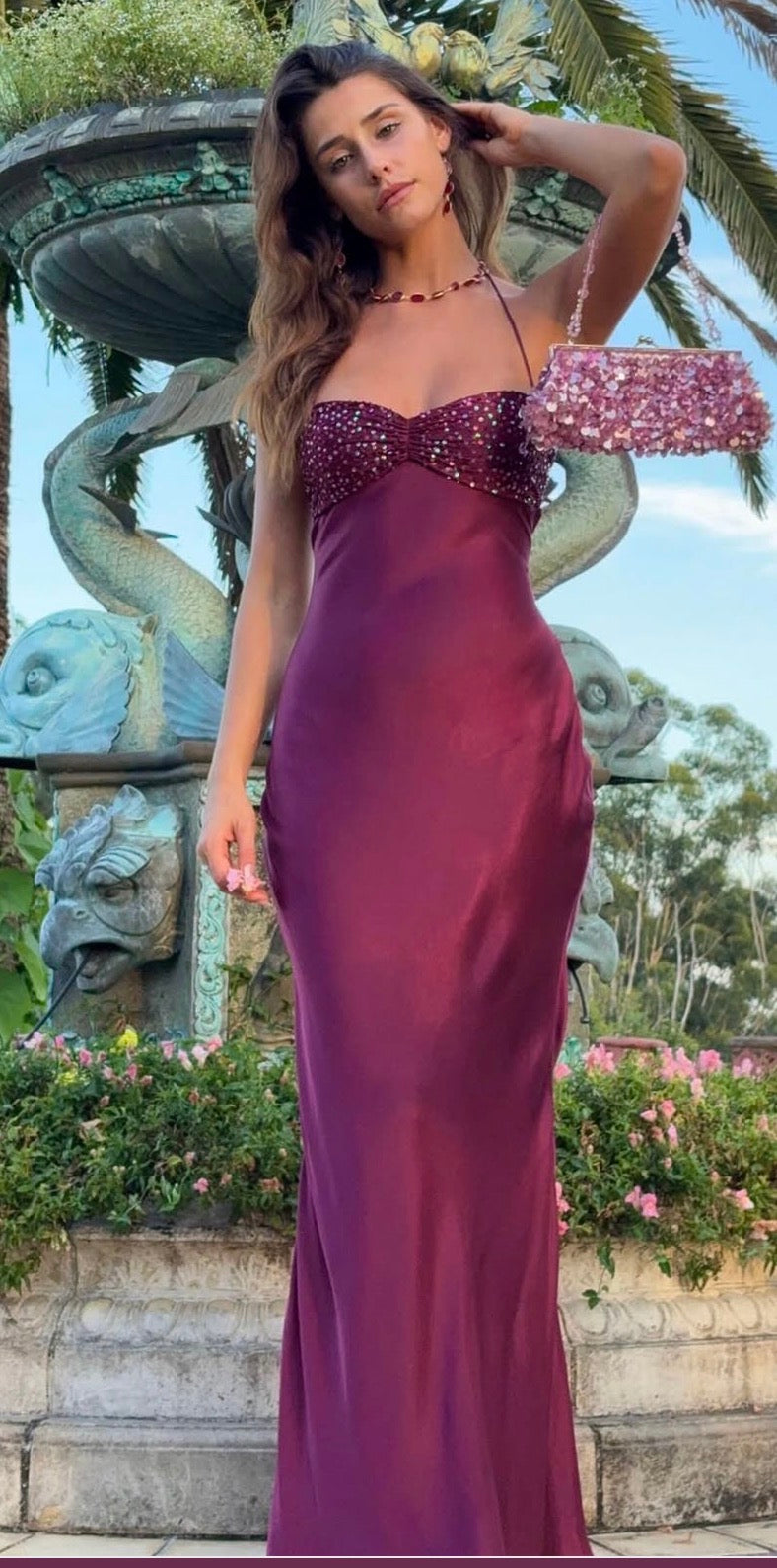 Jade maxi dress  by I am Delilah  available for hire in Tanilba bay , NSW