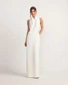 Dova Dress in White by Tojha available for hire in Gold Coast, QLD