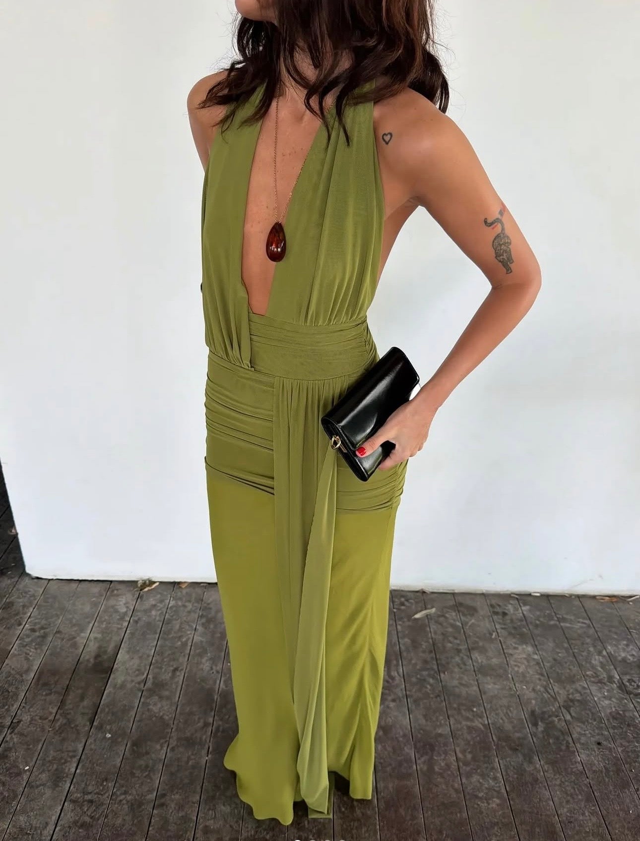 Cassis drape maxi dress size 8  by Bec & Bridge available for hire in Earlwood, NSW