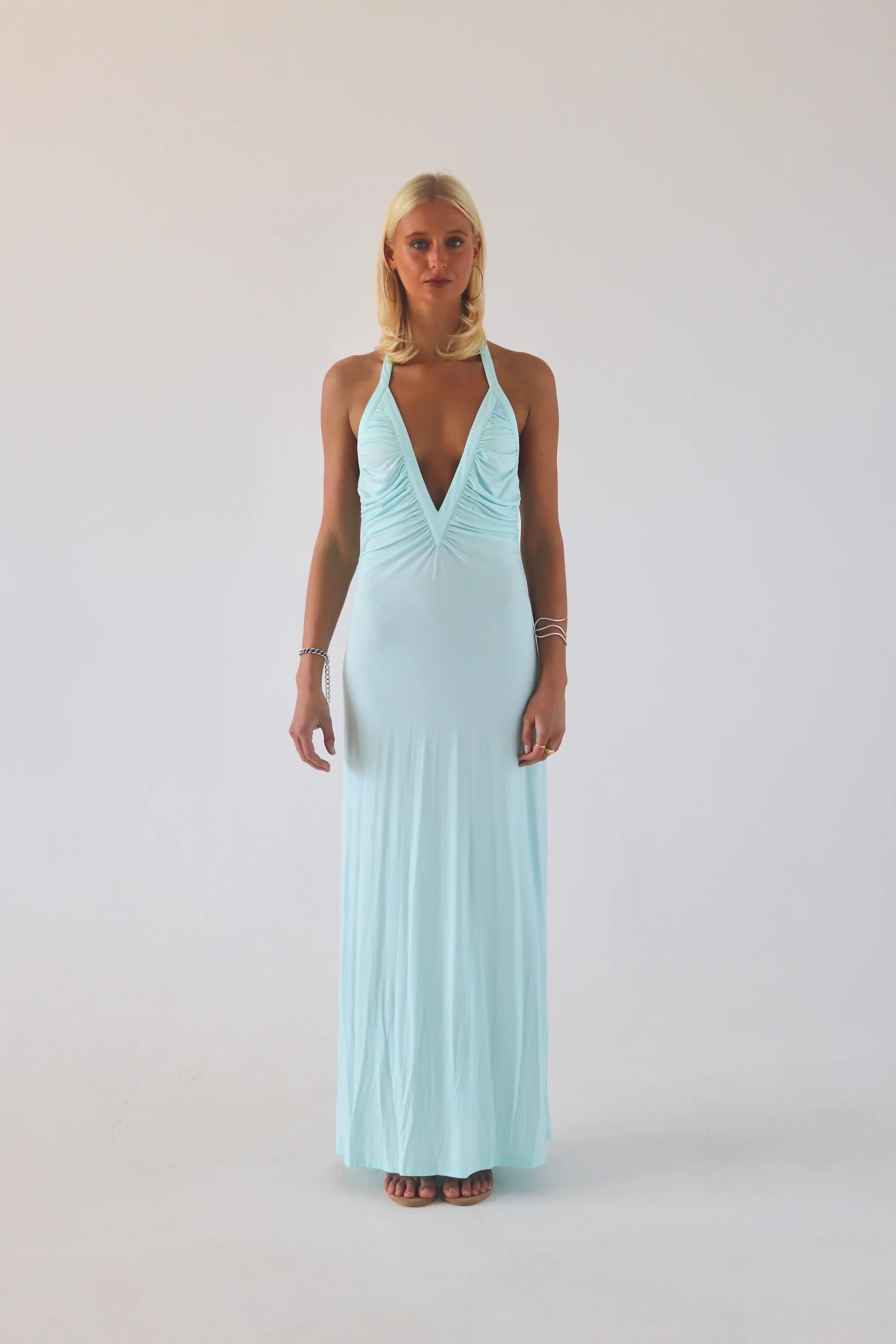 Solamusa Angelina Maxi Aqua by Solamusa available for hire in Oakleigh East