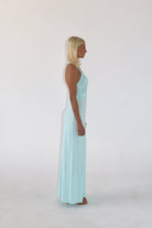 Solamusa Angelina Maxi Aqua by Solamusa available for hire in Oakleigh East