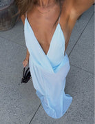 Agnes dress by  Natalie Rolt available for hire in Paradise Point, Gold Coast, Queensland