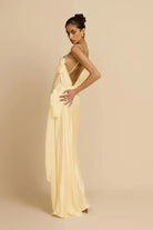 ARCINA ORI HELENA DRESS LEMON SIZE 8 (S), 10 (M) by Arcina Ori available for hire in Ivanhoe, VIC