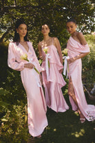 Elliatt Tilly Tiered Maxi Dress in Pale Pink by Elliatt available for hire in Camp Hill, QLD