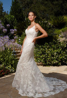 Style 1975 by Casablanca Bridal available for hire in Barrack Point, NSW