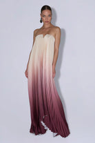 Black tie gown in souffle by Lidee available for hire in Sydney, NSW