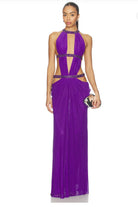 6am cut out maxi dress  by Jaded London available for hire in Australia