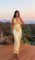  Vicky Sequin Lace Dress  by Retrofête available for hire in Bondi, NSW