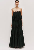 Ophelia Lace Gown Black by Aje available for hire in Camp Hill, QLD