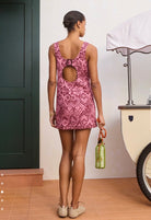 Blondie Mini Dress by Alemais available for hire in Camp Hill, QLD