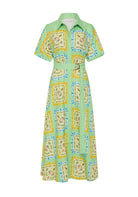 The Paddi Dress in our exclusive Saya Shells by Palm Noosa available for hire in Camp Hill, QLD