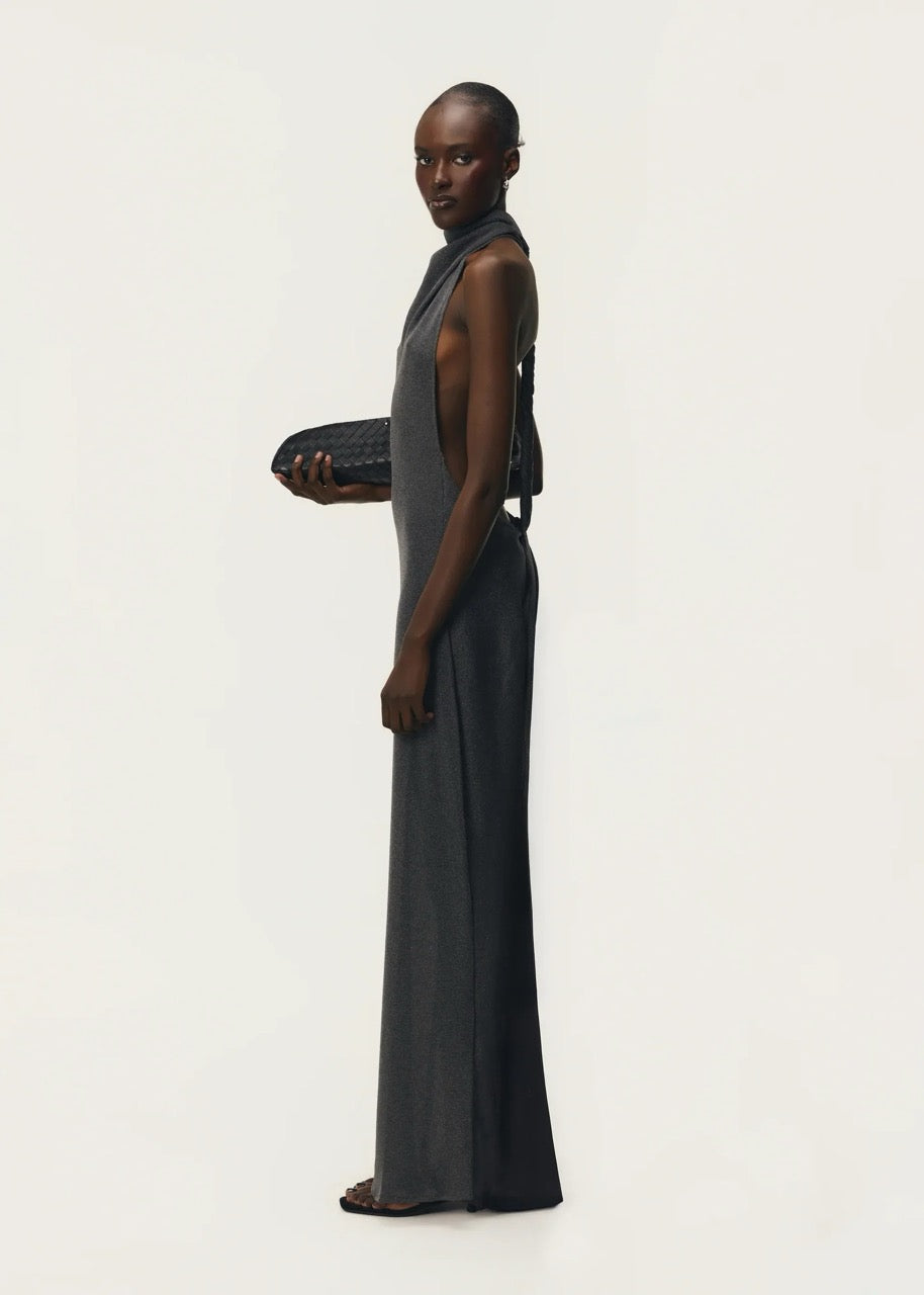ARCINA ORI ROMY DRESS CHROME METALLIC SIZE 8 (S) by Arcina Ori available for hire in Ivanhoe, VIC