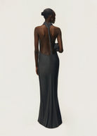 ARCINA ORI ROMY DRESS CHROME METALLIC SIZE 8 (S) by Arcina Ori available for hire in Ivanhoe, VIC