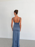 Atlein Gown in Blue by Ance Gria available for hire in Gold Coast, QLD