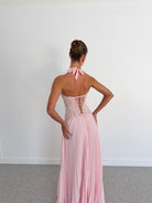 Gaia Dress in Pink by Fenity available for hire in Gold Coast, QLD