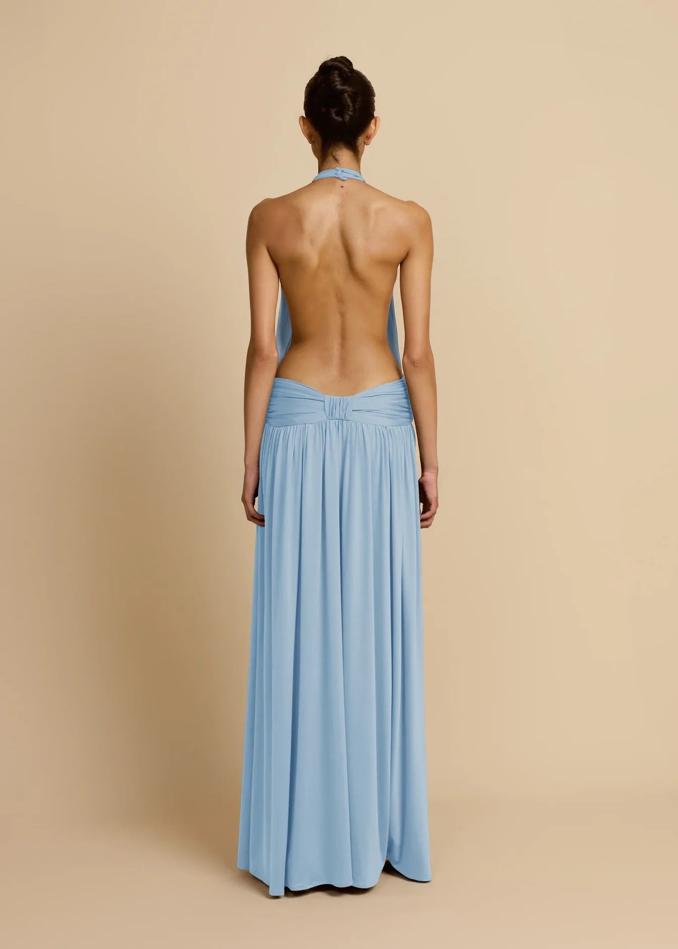 Santina Dress in Sky Blue by Arcina Ori available for hire in Gold Coast, QLD