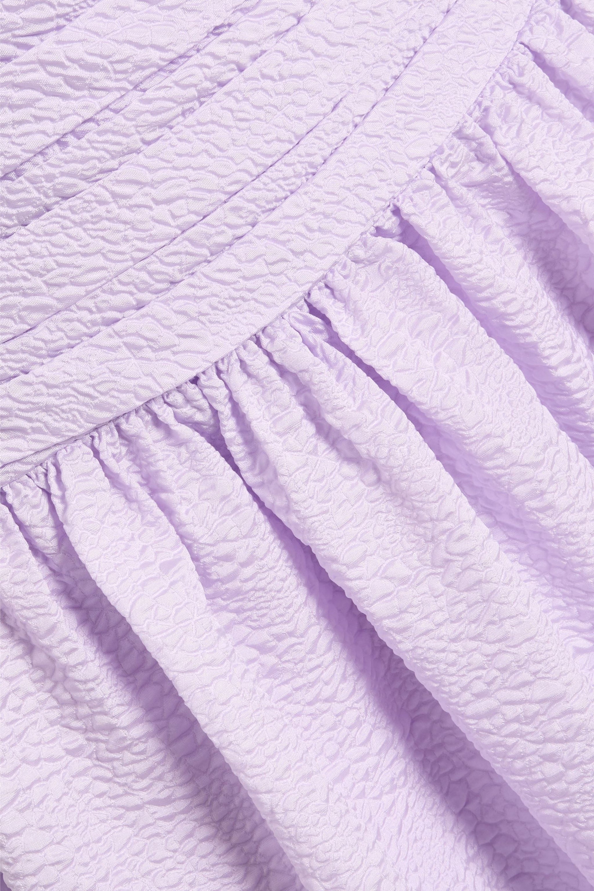 Rachel Gilbert Strapless Dress Lilac 6/AU18 by Rachel Gilbert available for hire in Hampton East, VIC
