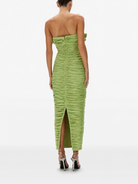 Rachel Gilbert Jensen Dress Green 6/AU18 by Rachel Gilbert available for hire in Hampton East, VIC