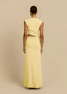 ARCINA ORI JADE DRESS LEMON SIZE 8 (S) by Arcina Ori available for hire in Ivanhoe, VIC