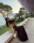 Alessia Plum Set  by Arcina Ori available for hire in Bondi, NSW
