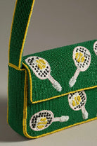 Wimbledon Tennis Beaded Bag by Anthropologie available for hire in Australia