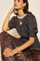 Meg Leopard Midi Dress by Rixo available for hire in Malvern, Victoria