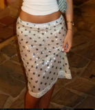 Leandro’s midi skirt  by Handover  available for hire in Tanilba bay , NSW