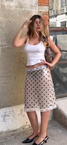 Leandro’s midi skirt  by Handover  available for hire in Tanilba bay , NSW