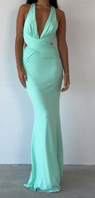 Secret agent gown  by Katie may  available for hire in Tanilba bay , NSW