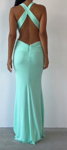 Secret agent gown  by Katie may  available for hire in Tanilba bay , NSW