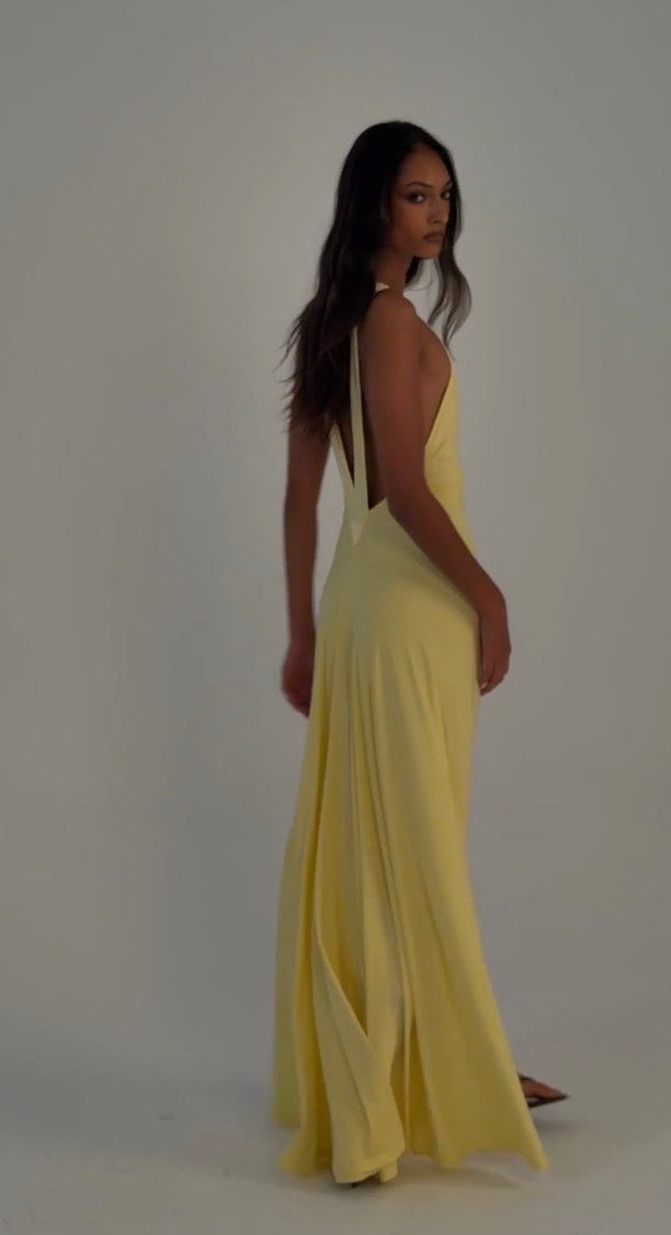 Rosa gown  by Ance Gria available for hire in Tanilba bay , NSW