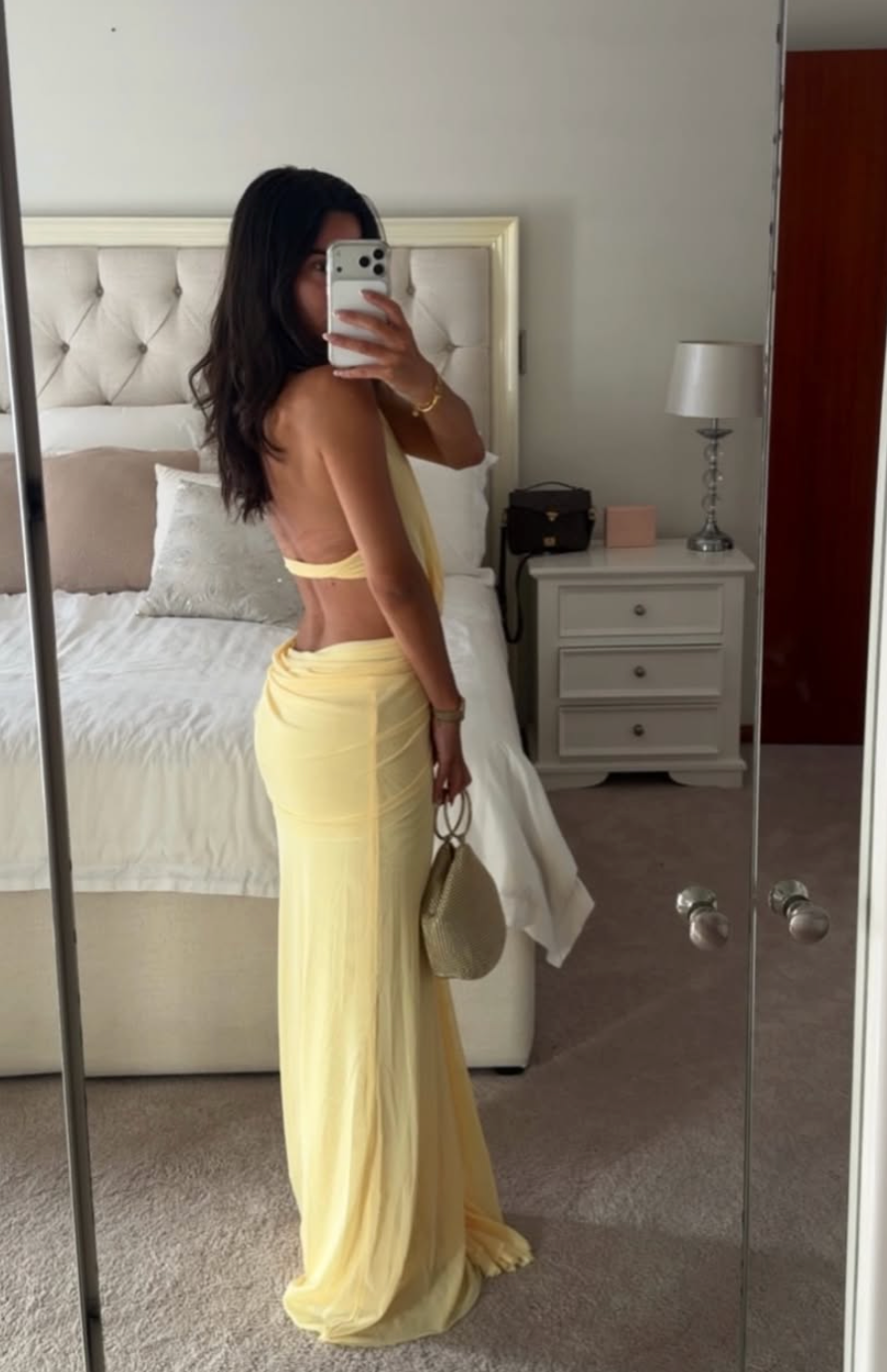 Charlize Maxi Dress by Bec & Bridge available for hire in Australia