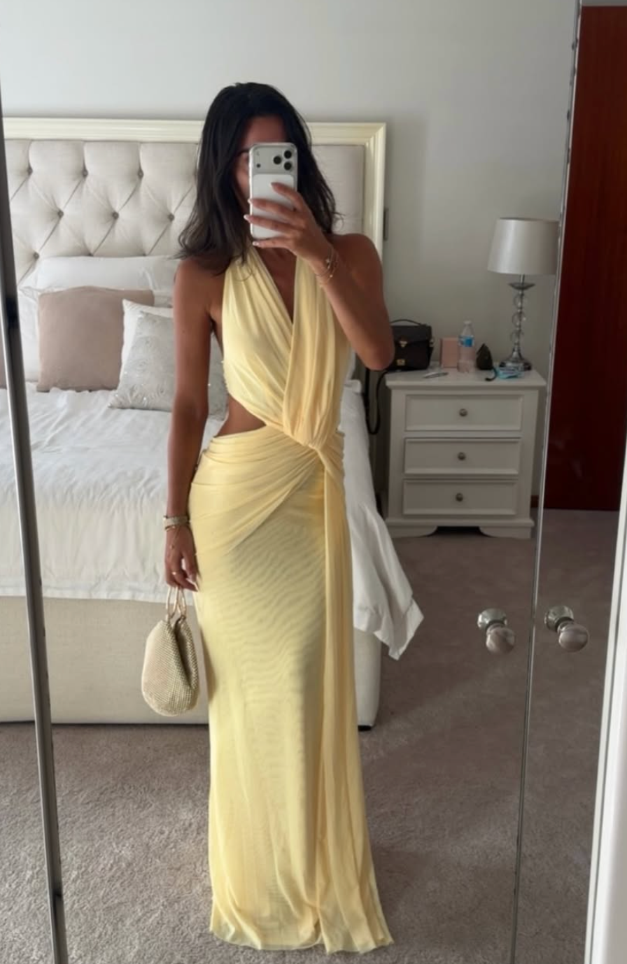 Charlize Maxi Dress by Bec & Bridge available for hire in Australia