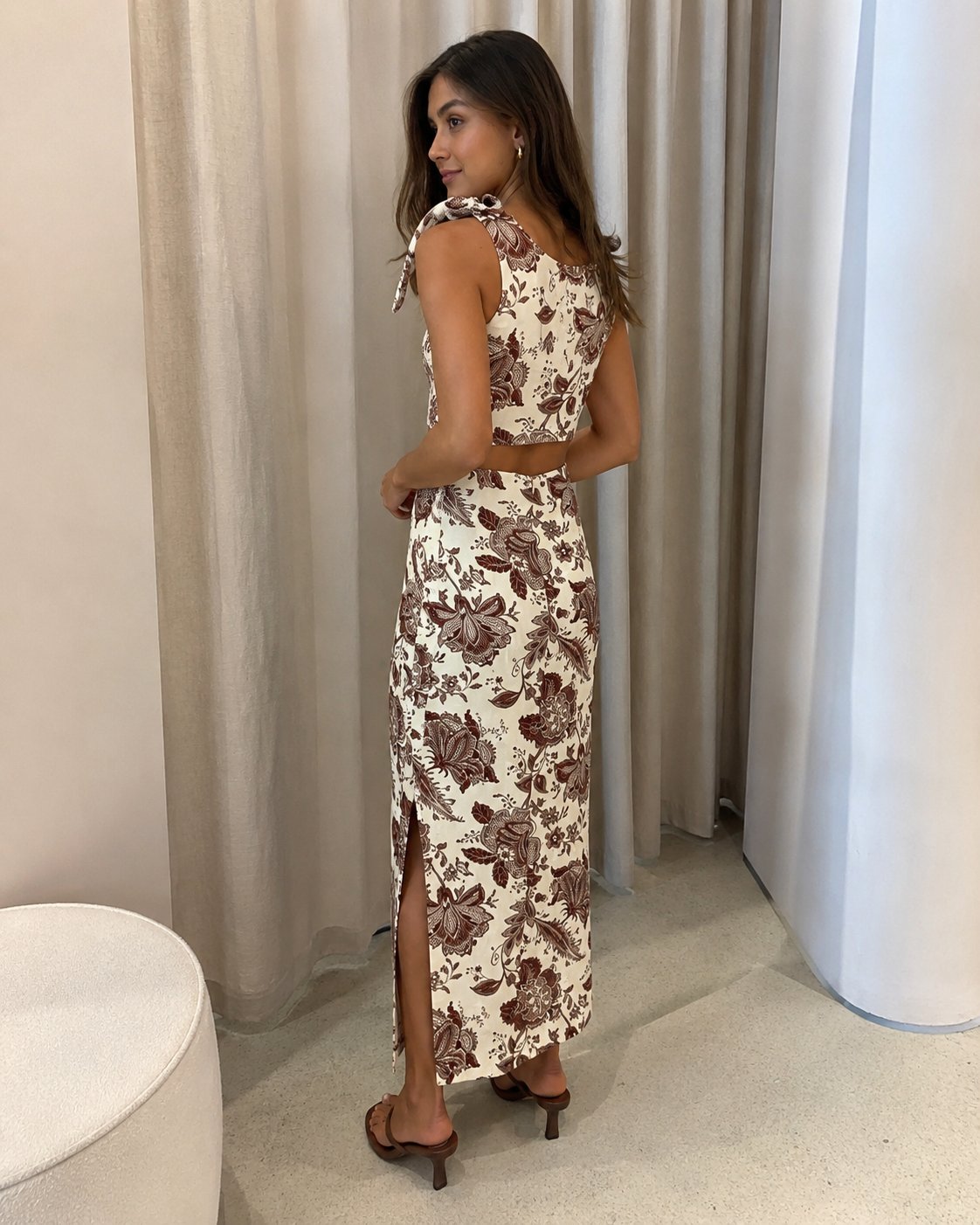 SIR The Label Rei Top & Skirt Set – Floral – Size 8 by SIR available for hire in Dawesville, Western Australia