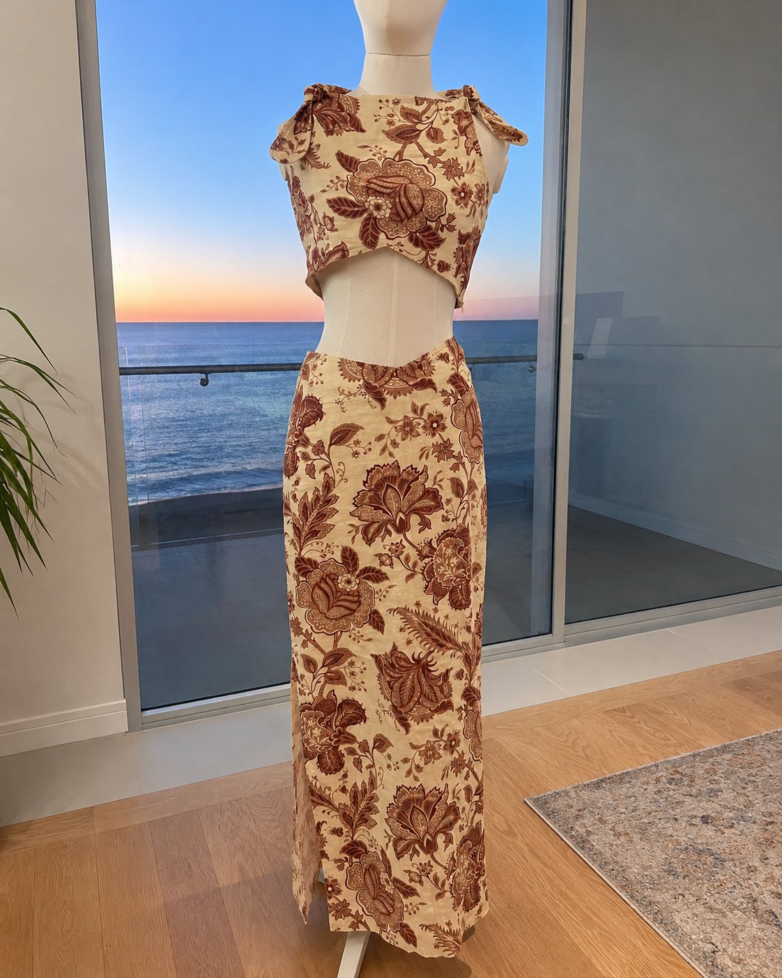 SIR The Label Rei Top & Skirt Set – Floral – Size 8 by SIR available for hire in Dawesville, Western Australia