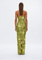 Pierre Gown Citrus Size 10 by Rachel Gilbert available for hire in Hampton East, VIC