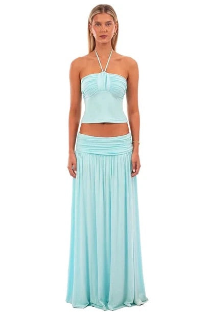 I Am Delilah I Am Delilah Mariella Top And Skirt Set Aquamarine Size 8 by I Am Delilah available for hire in Ivanhoe, VIC
