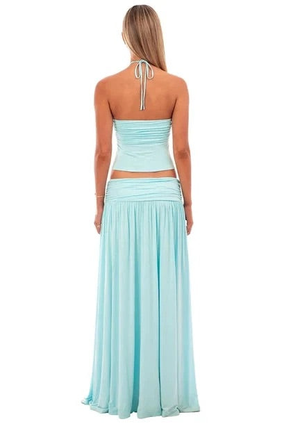 I Am Delilah I Am Delilah Mariella Top And Skirt Set Aquamarine Size 8 by I Am Delilah available for hire in Ivanhoe, VIC