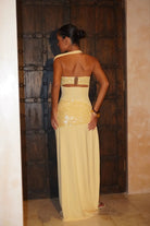 Zephyra maxi dress  by Deconduarte available for hire in Gold Coast, Queensland