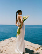 Savanna Racer Back Gown  by Shona Joy available for hire in Bondi, NSW
