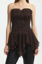 Nisha bustier  by Aje available for hire in Sydney, NSW
