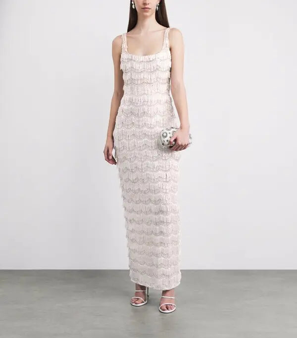 Rachel Gilbert Sadie Gown Ivory Size 16 by Rachel Gilbert available for hire in Hampton East, VIC