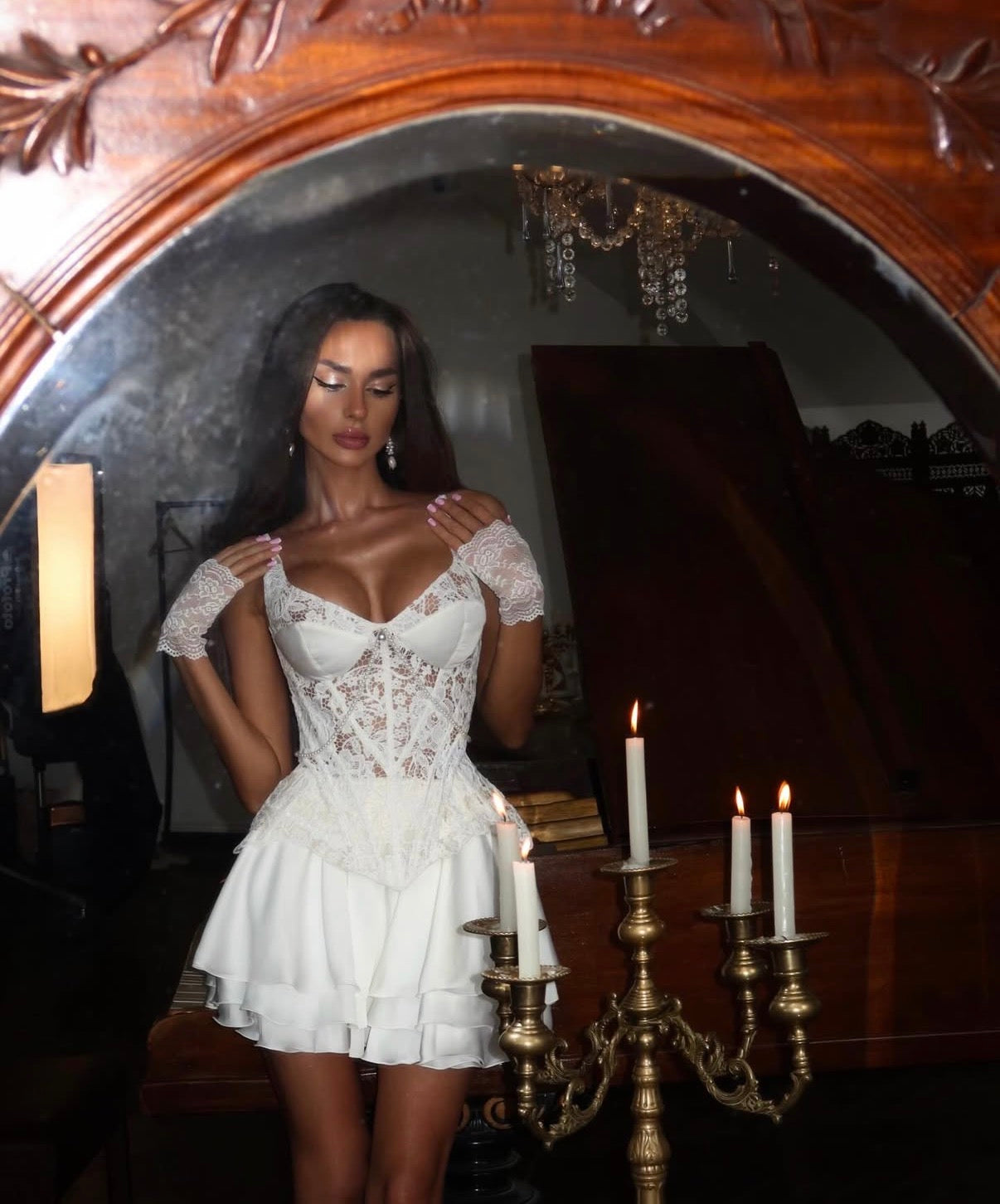 Lady Di set  by Love By Aisha available for hire in Sydney, NSW