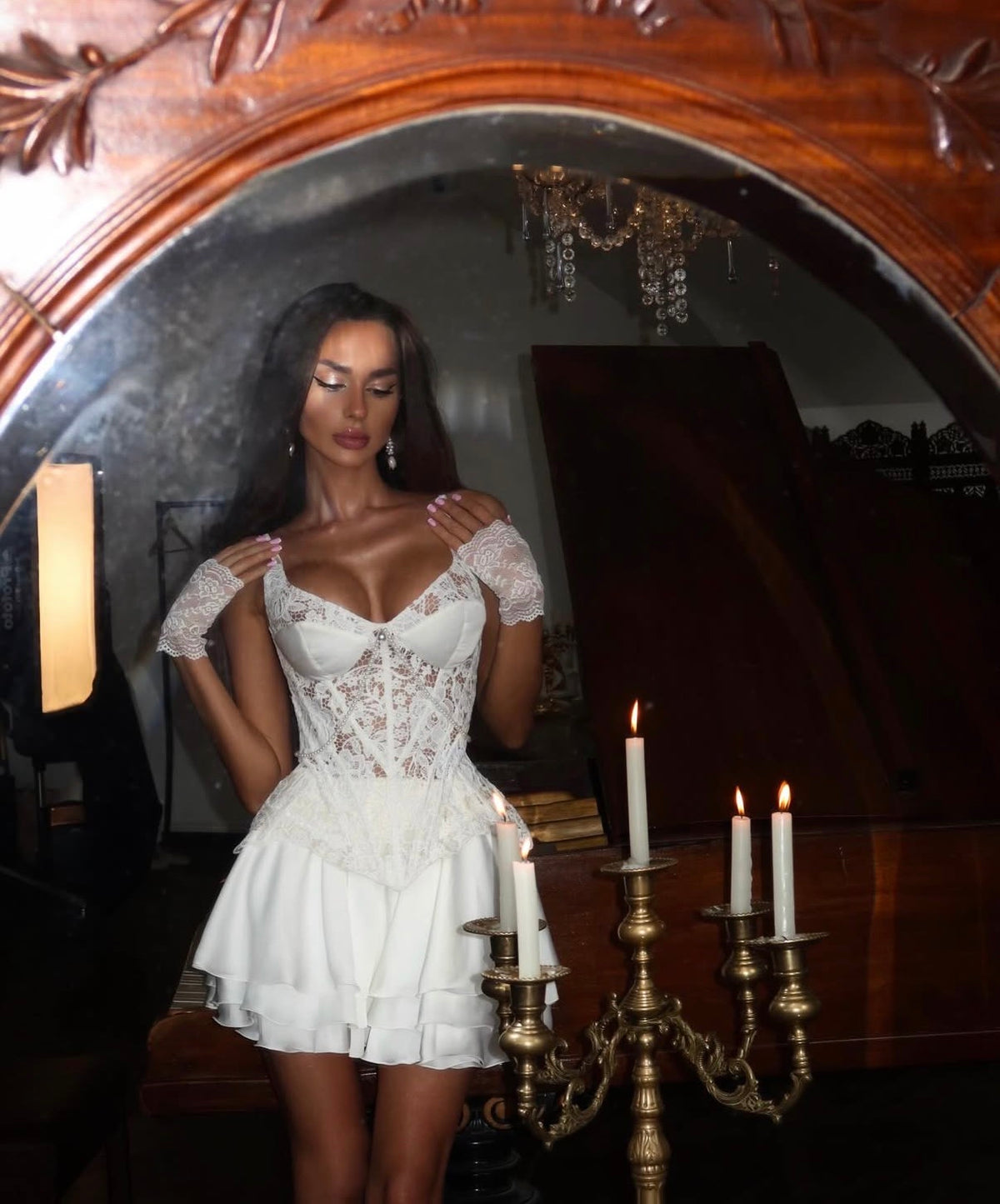 Lady Di set  by Love By Aisha available for hire in Sydney, NSW