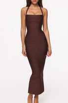 Silhouette Bandage Maxi  by House of CB available for hire in Coogee, NSW