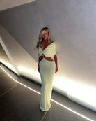 Perla maxi dress by B the label available for hire in Gold Coast, Queensland